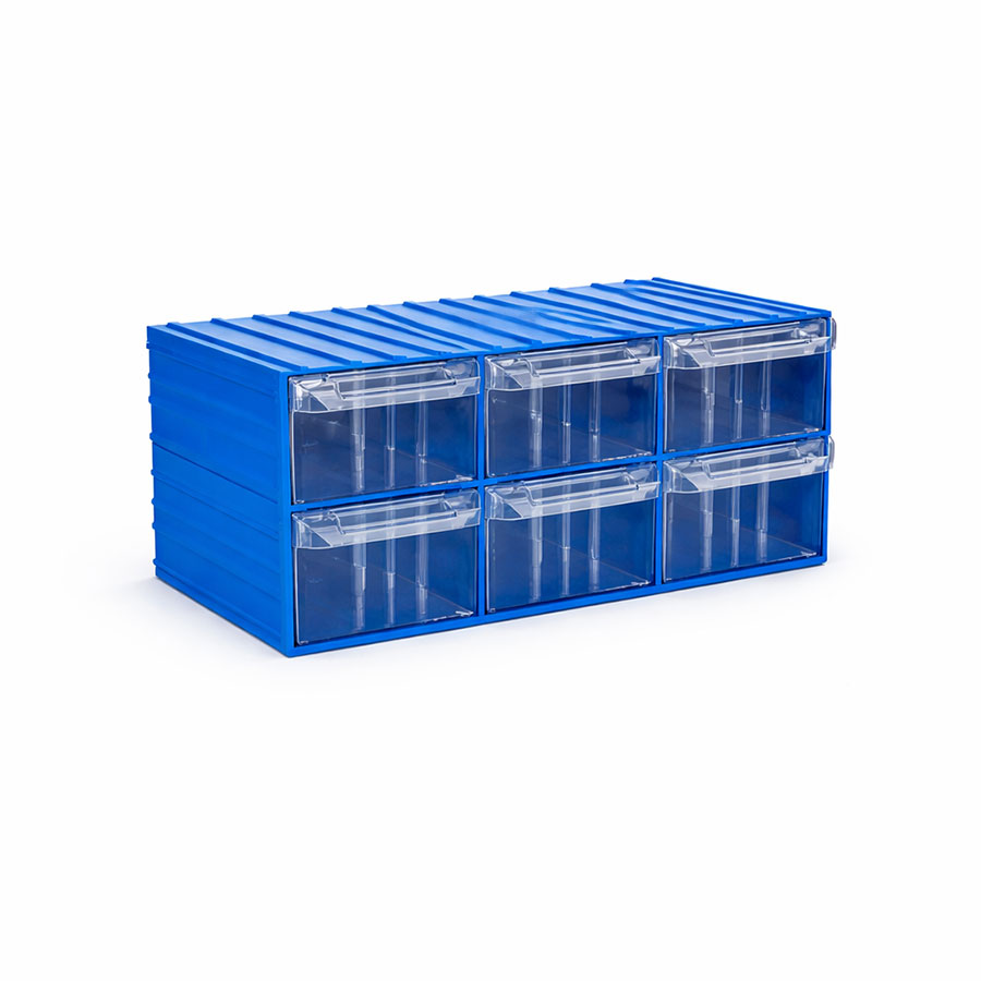 401-6 Plastik Çekmeceli Kutu